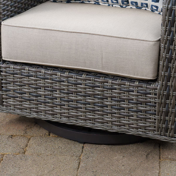 Sunvilla Pelington 5 Piece Deep Seating Set with Fire Pit