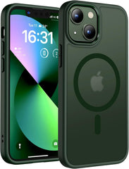 TOCOL Magnetic for Iphone 17 Pro Max Case 6.9-Inch, Compatible with Magsafe, Full Camera Protection, Built-In Magnetic Ring, Drop Protection Shockproof Translucent Matte Phone Cover