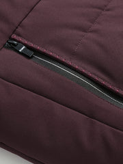 Men's Casual Collar Fashion Coat Men's New Young and Middle-aged Autumn and Winter Plus Velvet Padded Warm -padded Jacket.