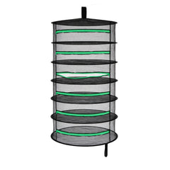 6/8 Layers Indoor/Outdoor Herb Drying Rack - Wall-Mounted, Made of Durable Oxford Fabric, Suitable for Drying Seeds, Vegetables, Fruits