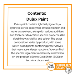 Dulux Matt Paint | Pure Brilliant White | Economy Tub | 7 Litre