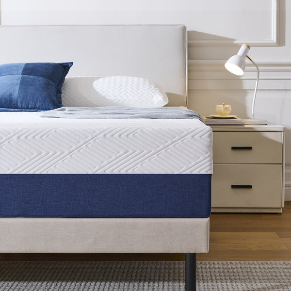 15&18&20&25cm Memory Foam Mattress, Medium Feel with Removable Polyester Cover, Tight Top Knitting Construction, Ideal for Single, Small Double, Double, King Sizes