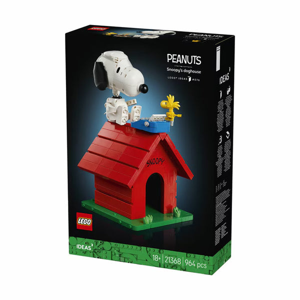 LEGO Ideas Peanuts: Snoopy'S Doghouse - Model 21368 (18+ Years)