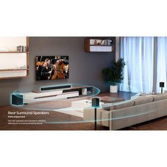 Hisense AX5100G 5.1Ch, Soundbar with Wireless Subwoofer, 2 Rear Speakers and Bluetooth