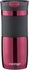 Contigo Byron Snapseal Travel Mug | Stainless Steel Thermal Mug | Vacuum Flask | Leakproof Tumbler | Coffee to Go Mug with BPA Free Easy-Clean Lid