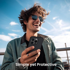 Case For iPhone 16 Pro Max Plus 15 Pro Max Plus 16e (2025) 14 Pro Max Plus 13 Pro Max Mini 12 Pro Max Mini 11 Pro Max Black Shockproof Phone Cover