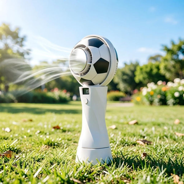 3000mAh Handheld Cooling Fan, Dual Wind & Ice Breeze Modes, 10-Gear Visual Screen Portable Fan, Summer Essential for Outdoors & Travel