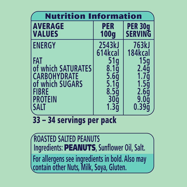 KP Original Salted Peanuts, 1Kg