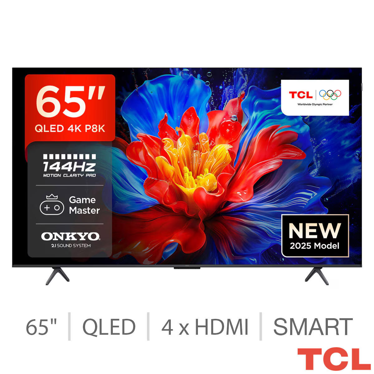 TCL 65P8K-UK 65 Inch QLED T