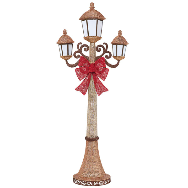 7Ft (2.1M) Lamp Post with 220 LED Lights
