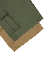 2pcs Men'S Cargo Shorts, Drawstring Waist Multi-Pocket Men'S Shorts