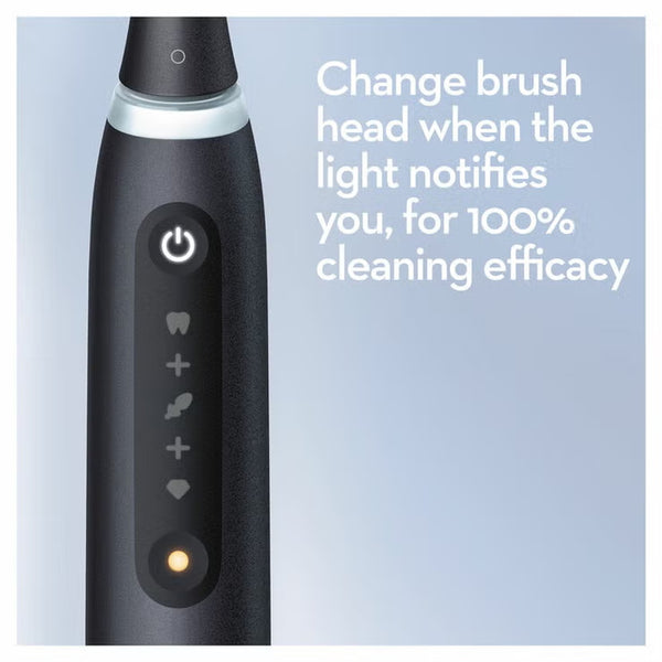 Oral-B Io Series 5 Electric Toothbrush in Matt Black & Quite White