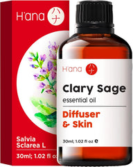 H'Ana Rose Essential Oil - 100% Pure and Natural Rose Oil for Face, Skin and Diffuser - with a Sweet, Fresh Scent, Smells like Fresh Roses - Symbolises Love and Beauty (30Ml)