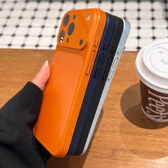 Phone Case: Premium Case for iPhone with Glass Large Window Design for iPhone 15 Pro And 17 Series Minimalist Protective Cover Stylis