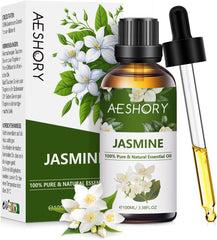 AESHORY Rose Essential Oil 100Ml, 100% Pure Natural Rose Oil for Diffuser, Humidifier, Aromatherapy, Better Sleep, Skin Care, Perfume & Candle Making