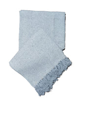 Cotton Herringbone Sofa Throw Blanket 260x260cm (perfect for KING sized bed) – Soft, Cozy & Warm Bed or Sofa Blanket, 13 Colours, Machine Washable, Hypoallergenic, Perfect Gift for Home or Travel