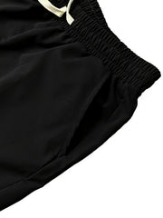 Men's Three-pc Cargo Pants, Solid Color Multi-Pocket Casual Outdoor Sports Trousers, Suitable for Spring, Summer, and Autumn