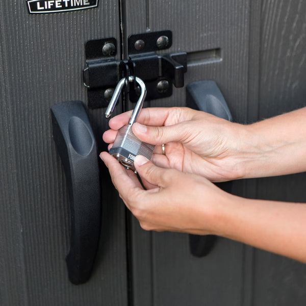 Lifetime 8Ft X 10Ft (2.4 X 3M) Wood Look Storage Shed - Model 60295U