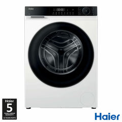 Haier X5 HW90-BP14357TUUK, 9Kg Washing Machine, a Rated in White