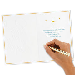 Hallmark Hand Crafted Christmas Card Assortment: Peace on Earth - 40 Pack