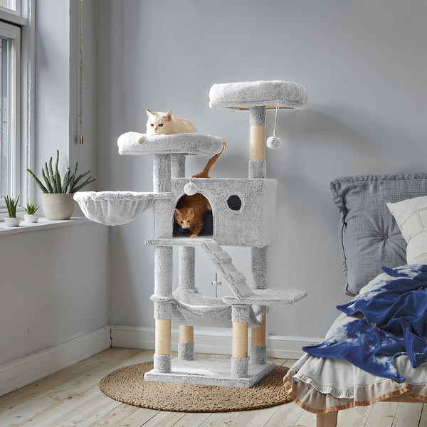 Cat Tree, Cat Tower for Large Cats, Ultra-Soft