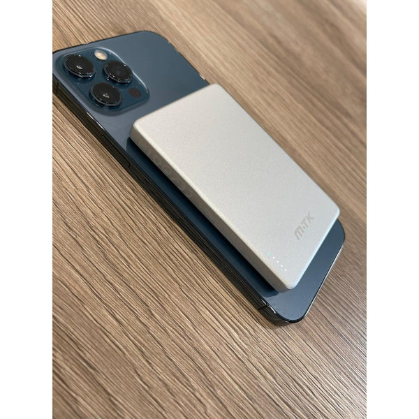 Magnetic Wireless Power Bank Fast Charging – Ultra Slim, with USB-C, Smartphones Battery Pack Compatible with iPhone/Android