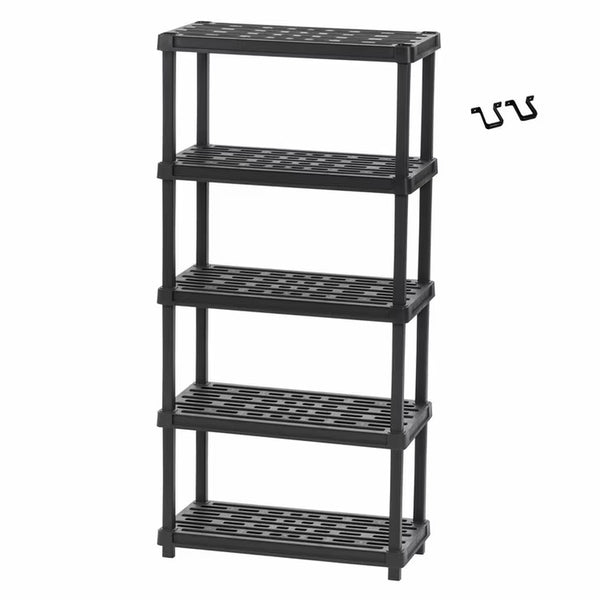 IRIS OHYAMA 5-Tier 191 X 91.5 X 45 Cm Utility Storage Rack