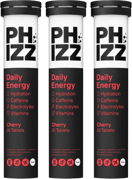 Phizz Electrolytes, Multivitamin & Hydration Tablets - 20 Effervescent Rehydration Electrolyte Tablets - 18 Vitamins & Minerals, Vitamin C, Vegan, Vegetarian & Low Calorie (Orange, 20 Count)