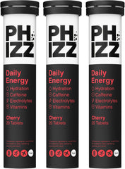 Phizz Electrolytes, Multivitamin & Hydration Tablets - 20 Effervescent Rehydration Electrolyte Tablets - 18 Vitamins & Minerals, Vitamin C, Vegan, Vegetarian & Low Calorie (Orange, 20 Count)