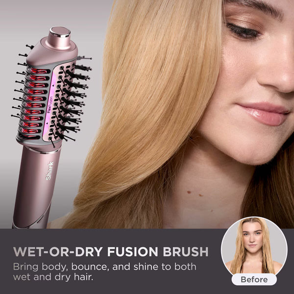 Shark Flexfusion Straight 5-In-1 Air Styler & Dryer & Ceramic Straightener with Case, HD625SUK