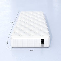 Single/Double Mattress 3FT/4FT6/5FT | Bonnell Spring Cooltouch Breathable Cover, Plush Comfort Support, 19/23/25cm Deep Value Mattress, Oyajia Brand