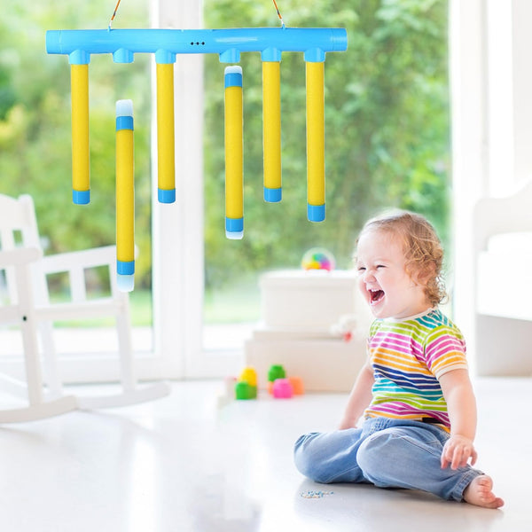 Catching Sticks Games,Falling Sticks Catching Game,Drop It Catch It Win It Reaction Game,3 Dropping Speeds Quick Reactions Toy,Hand-Eye Coordination Training Gift for Kids Adults Christmas (Blue)