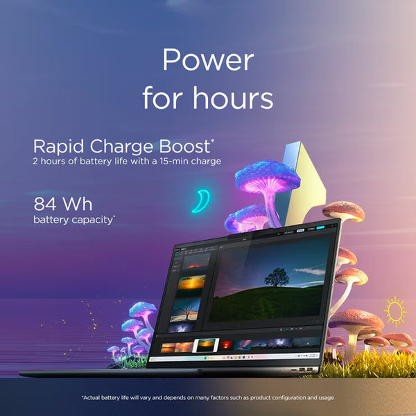 Lenovo Ideapad Pro 5 Copilot+ PC, AMD Ryzen AI 7, 24GB RAM, 1TB SSD, 14 Inch OLED Laptop, 83JL0012UK