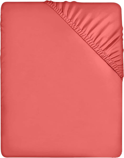 Utopia Bedding Fitted Sheet Double, Grey - Deep Pocket 14 Inch (35 Cm) - Easy Care - OEKO-TEX Certified - Soft Brushed Microfibre Fabric - Shrinkage and Fade Resistant - Bottom Sheet