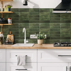 10 Sheets 1mm Thickness Tiles Self Adhesive Wall Tiles, Tile Stickers for Kitchen & Bathroom, Stick on Tiles, Peel and Stick splashback 29cm x 22.9cm