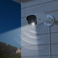 Reolink 8MP (4K) UHD NVR Poe AI 16 X Channel / 8 X Bullet Camera Kit with 4TB HDD