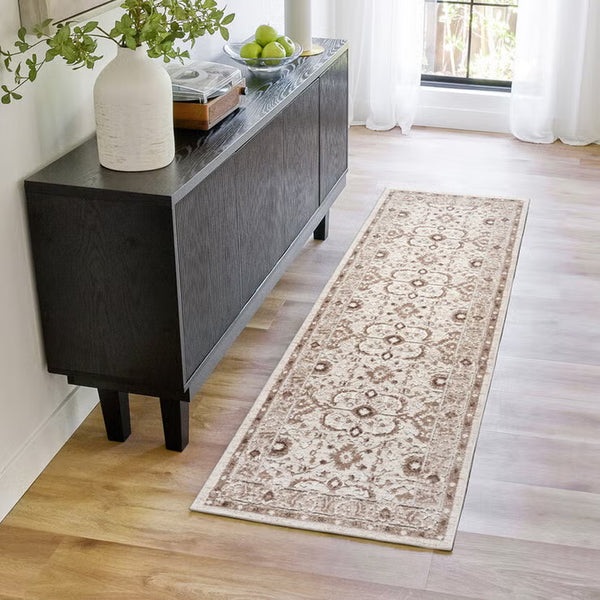 Gertmenian Cream Kiran Runner, 66 X 183 Cm