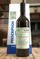 Premium Drink Prescription Gift Set - Bottle & Gift Labels + Bottle Bag - Birthday, Secret Santa Joke Presents - Bottle NOT Included