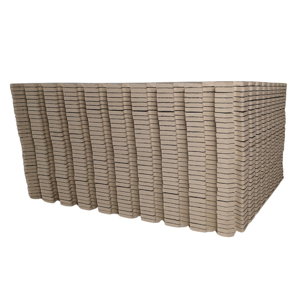 Samuel Alexander 12 Piece Grey Wood Effect EVA Foam Floor Protective Tiles Mats 60x60cm Each Set For Gyms, Kitchens, Garages, Camping, Kids Play Matting, Flooring Mats Set Covers 4.32 sqm (46.5 sq ft)