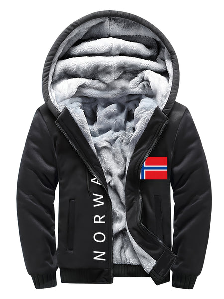 Men'S Cozy Fleece Hoodie, Stylish Color-Blocked Jacket for Autumn And Winter