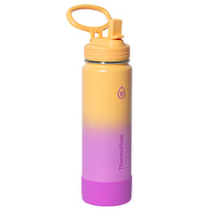 Thermoflask Stainless Steel 700Ml Water Bottle, 2 Pack in Pink & Orange