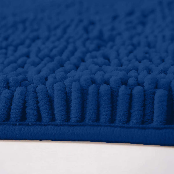 1pc Soft Chenille Bath Mat – Durable Chenille Rug with Non-Slip Backing, Stylish Bathroom Rug, Machine Washable Bath Mat, Non-Slip Area Rug for Shower Room & Home Use