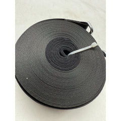 65ft 20m Long Dog Training Leads Obedience Recall Leash Large 25mm Wide in Black