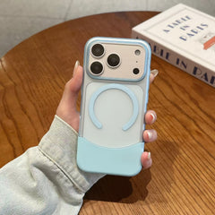 Phone Case - Elegant Split Hard Matte Design for Pro Models 17, 16, 15, 14, And 13, Featuring Ultra-Thin Magnetic Protection