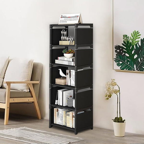6/ 7/ 8 Tiers Metal Shoe Rack, Vertical Tall Narrow Shoe Rack Sturdy Free Standing Metal Shoe Shelf Storage Organizer, Multifunctional Shoe Cabinet, Space-saving Shoe Stand, Large Capacity Footwear Holder Corner Shoe Storage Rack for Closet Bedroom Entryw