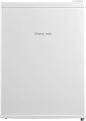 Russell Hobbs Table Top Larder Mini Fridge 40L Capacity, Quiet Running 39DB, Reversible Door, 0 to 8 Degrees Manual Temperature Control, White RHTTLF2E1W