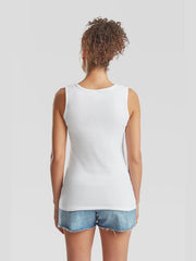 Fruit of the Loom 61376 Ladies' Feminine Fit Sleek Silhouette Valueweight Athletic Vest - Everyday Comfort, Soft Handfeel, Timeless Appeal | Women'S Top