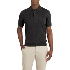 Chaps Men'S Ribbed Knit Polo