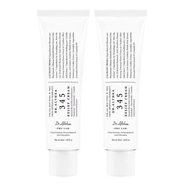 Dr Althea, 345 Relief Cream, 2 X 50Ml