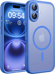 TOCOL Magnetic for Iphone 17 Pro Max Case 6.9-Inch, Compatible with Magsafe, Full Camera Protection, Built-In Magnetic Ring, Drop Protection Shockproof Translucent Matte Phone Cover
